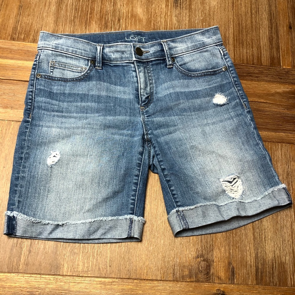 Ann Taylor Loft Jean Shorts
